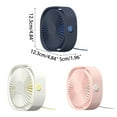 thumbnail image 2 of Desktop Air Cooler Fan Portable Rechargeable Bedroom Outdoor Travel Indoor Car Air Conditioner-Table Cooling Fan Bedroom, 2 of 9