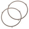 thumbnail image 3 of Microwave Tray Stand Microwave Turntable Rings Rotation Support Microwave Oven Tray Support Racks Plastic 7.47.40.6in 2Set_c*, 3 of 5