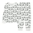 thumbnail image 4 of Owordtank Kids DIY Hand Painted Colorable Tops and Pants Set Boys Girls Funny Cartoon Dinosaur Coloring T-Shirts and Pants, 4 of 8