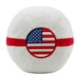 thumbnail image 1 of CaiYueKe Patriotic Soft Fabric Kick Balls, 3 Pack Flag Style Stuffed Balls, Indoor Outdoor Soft Kick Balls, 4th of July Themed Party Favors, Safe Play Balls, Festive Party Decor, 1 of 7