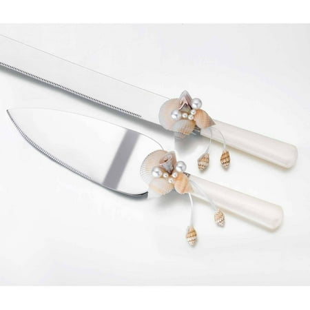 Wallace Rose Dinner Knife - Seashell Knife and Server Set