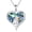 Heart Dog, variant on Cat/Dog/Phoenix/Eagle/Whale/Shark/Puffin/Starfish/Chicken/Butterfly/Owl/Bee/Frog/Seahorse Necklace Sterling Silver Animal Pendant Jewelry Gift for Women