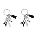 thumbnail image 4 of unbranded 2pcs Barber Keychain Hair Stylist Keychain Hairdressing Key Holder Bag Backpack Pendant, 4 of 8