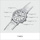 thumbnail image 1 of Timex Tribute Collegiate Weekender Chrono 40mm Correa de Piel de Cuarzo para Hombre, Marró Timex Tribute Timex Tribute, 1 of 2
