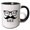Black/White, variant on 3drose, Best Dad Typography with Fun Icons, 11oz Mug
