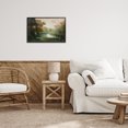 thumbnail image 3 of Stupell Industries Traditional Lakeside Morning in Autumn Light Black Framed Giclee Art, 18 x 12, by Julia Purinton, 3 of 8
