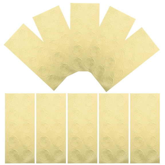 10 Sheets Wedding Invitation Cards Stickers Delicate Sealing Stickers Label Stickers for Gift