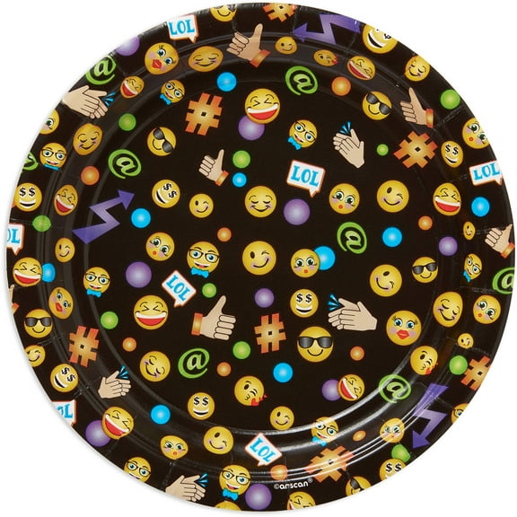 7" LOL Round Paper Party Plate, 8ct