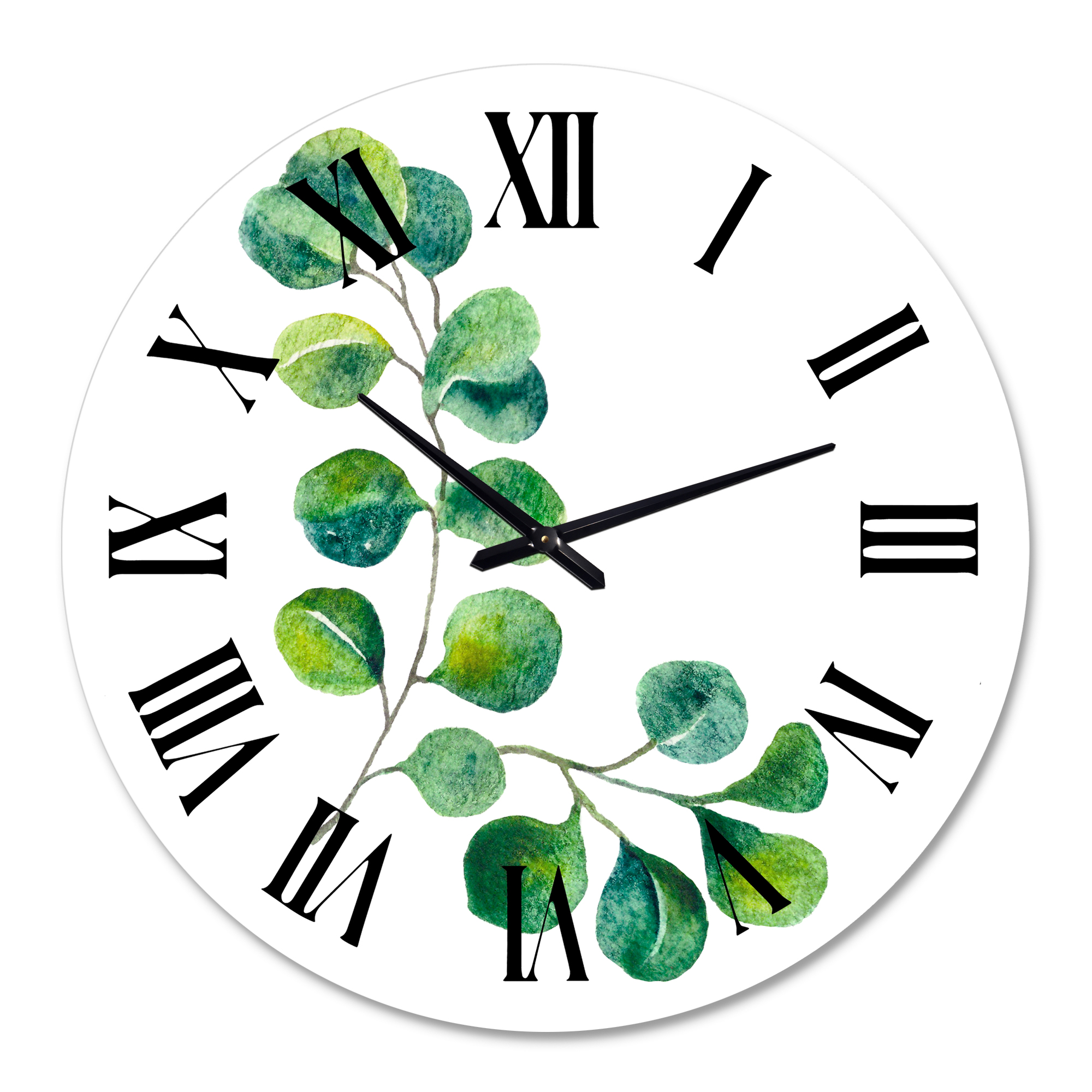Designart 1 in Quartz Traditional Wall Clock
