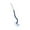 #1 Blue, variant on Toilet Brush, Curved Brush Head Cleaner, S-Shape Bristles for Under-Rim Cleaning, Wall-Mount Storage for Bathrooms, Household Cleaning Essentials