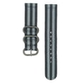 thumbnail image 1 of Correa de reloj de nailon jinwen Gris Negro a rayas 22mm, 1 of 5