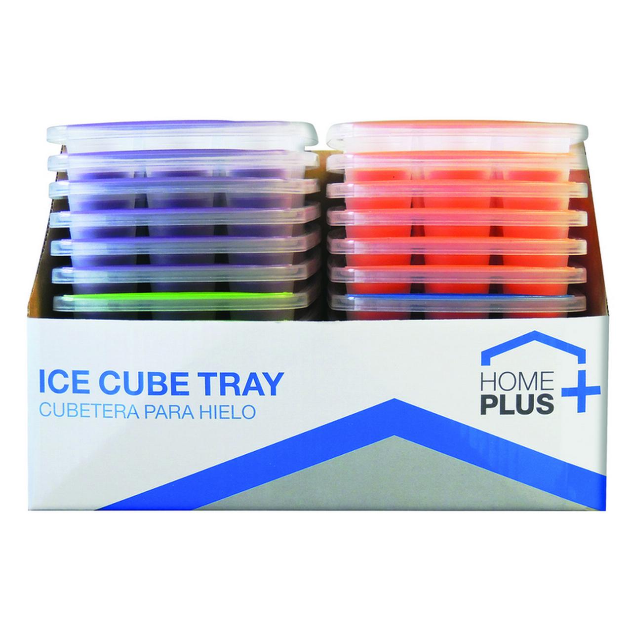 Home Plus Assorted Colors Plastic Ice Cube Trays - image 2 of 2