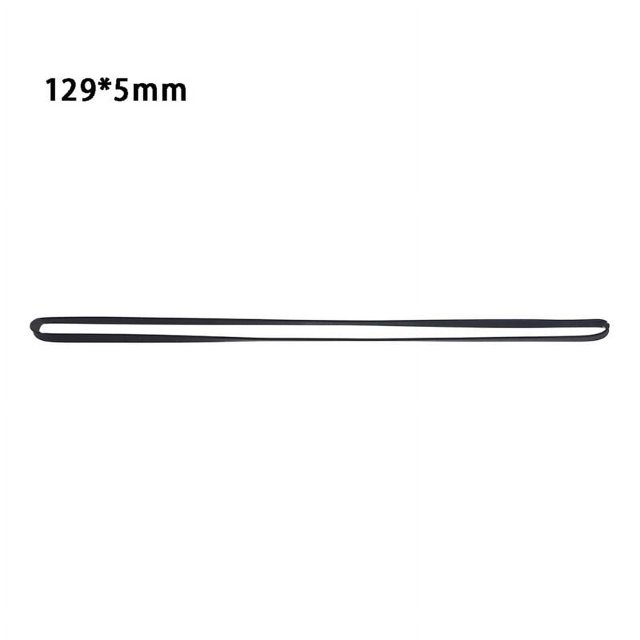 5MM Rubber Drive Belt Turntable Transmission Strap Replacement for Phono Tap 129mm