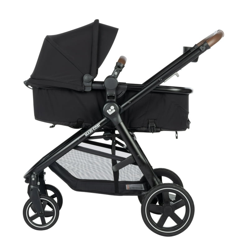 Maxi-Cosi Zelia² Luxe 5-in-1 Modular Travel System, New Hope Black