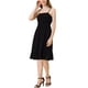 thumbnail image 4 of INSPIRE CHIC Vestido Midi de Verano sin Mangas con Tirantes Ajustables Boho Negro S, 4 of 4