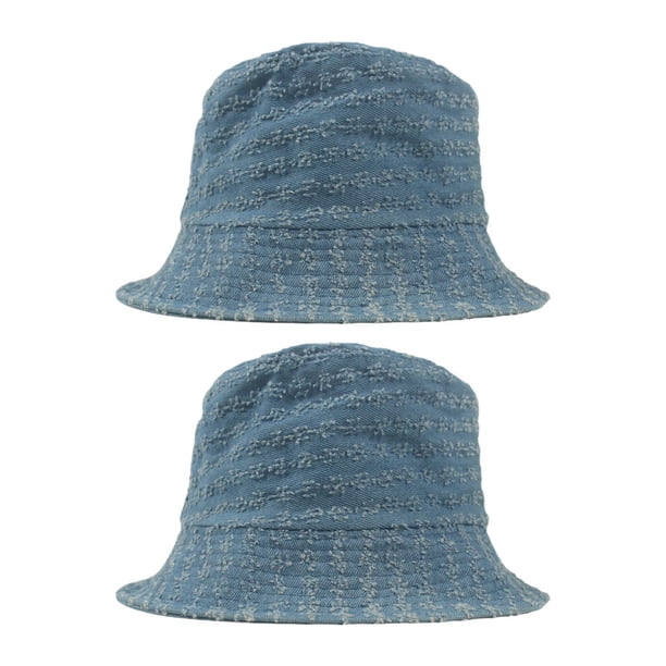 Sombrero de pescador de mezclilla Strade Fareast Limited Azul claro