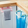thumbnail image 2 of 3 PCS Kitchen Door Back Type Portable Garbage Bag Holder Household Cabinet Door Behind The Cloth Rack Trash Rack, 2 of 6