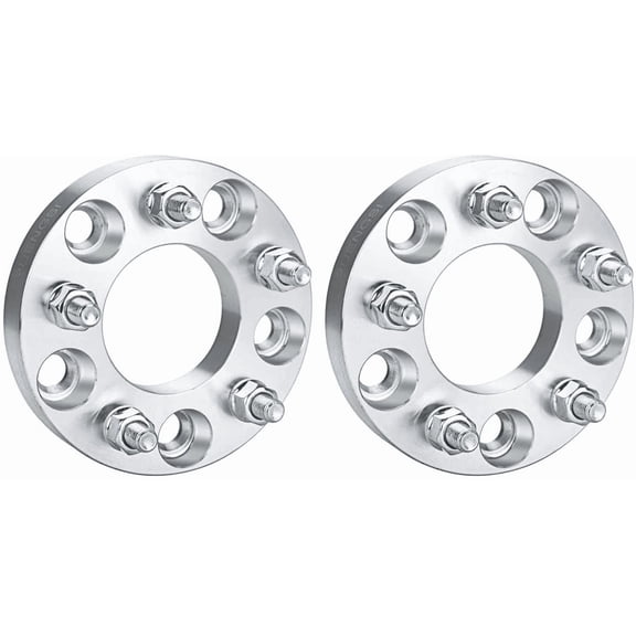 CWA 5x115 to 5x4.5 Wheel Adapters 1.25" Inch Compatible with 5x114.3 Wheels On Compatible with Dodge 12x1.5 Grade 12.9 Studs Set of 2