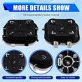 thumbnail image 2 of Motorcycle Boat Button Handle Button Rubber for Sea-Doo, 4 Keys, 2 of 5