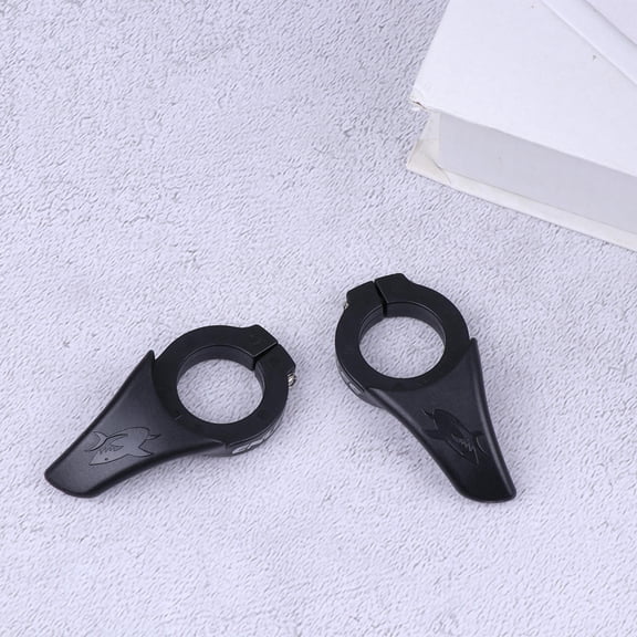WHAMVOX Ergonomic Bike Handlebar for Road Use Made of PC Glassfiber Black Lightweight and Scratch Resistant 1 Pair