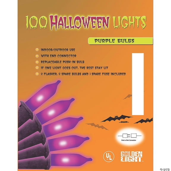 100-Light Halloween String Lights