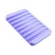 thumbnail image 1 of Jabonera de silicona antideslizante con forma de cascada para baño y ducha Púrpura, 1 of 7