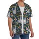 thumbnail image 2 of Fotbe Cute Sloth Camisa Estampada de Manga Corta para Hombre, Casual de Verano, Estilo Playero, Sin Arrugas-4X-Large, 2 of 5