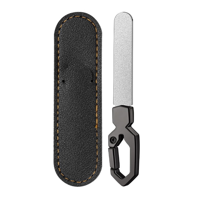 Hioecau Nail File Double-Sided Lightweight Metal Nail File Anti-Rust Toenail Fingernail File Nail Care Tool