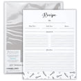 thumbnail image 2 of Outshine Premium Recipe Paper for 8.5" x 11" Recipe Binders, Farmhouse Design (50 Sheets) | Full Size Recipe Refill Pages for Binder | Recipe Card Sheets | No-Smear Matte Paper, 2 of 8