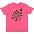 thumbnail image 3 of Inktastic Happy Thanksgiving Turkey Youth T-Shirt, 3 of 5