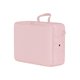 thumbnail image 3 of Cubo de embalaje de compresión Organizador de embalaje Bolsa de equipaje expandible multipropósito Cremallera bidireccional suave para acampar al aire Rosa 40x30x18cm Soledad Organizadores de embalaje de viaje, 3 of 10
