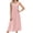 Light Pink, variant on Nightgowns for Women Cotton Long Night Gown Sleeveless Sleep Dress Victorian Nightdress Ladies Sleepwear