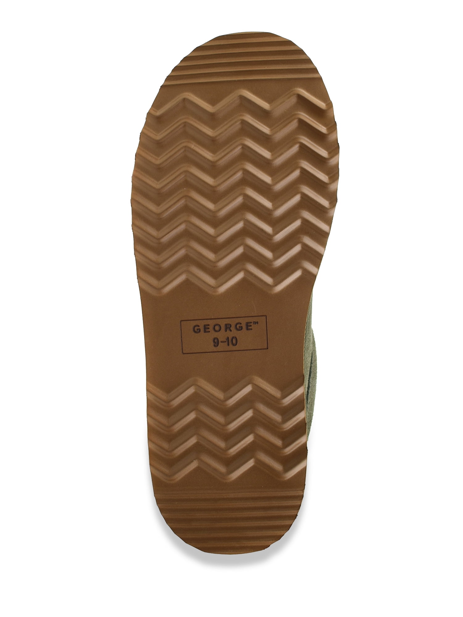 George Men's Suede Clog Slippers