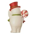 thumbnail image 2 of Bethany Lowe Sammy Jolly Snowman - One Figurine 20 Inch, Paper - Top Hat Candy Cane Tj2342, 2 of 3
