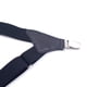 thumbnail image 5 of Minnieouse Hombres Mujeres Brace Moda coreana Fácil de combinar Universal Elegante Color sólido Elástico Tirantes traseros con 2 clips Accesorios de disfraces Gris, 5 of 6