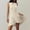 Pink, variant on Women's A-Line Boat Neck Flowy Mini Dress High Low Irregular Hem Dress Summer 2025 Going Out Party Club Dresses
