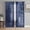 Navy Blue, variant on Sheer Curtains 84 Inches Long 2 Panels Set for Living Room, Burnt Orange Semi Sheer Curtains for Windows, Retro Oil Painting Modern Abstract Art Aesthetics Voile Window Treatments Rod Pocket Curtain