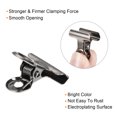 thumbnail image 4 of Unique Bargains Metal Hinge Clip Clamp 22mm Small Binder Clips Silver, 40 Pack, 4 of 5