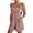 #051-Pink, variant on Roncen Women's Sleeveless Jumpsuit - Short Summer Romper in Solid Color with Comfortable Fit & Casual Style