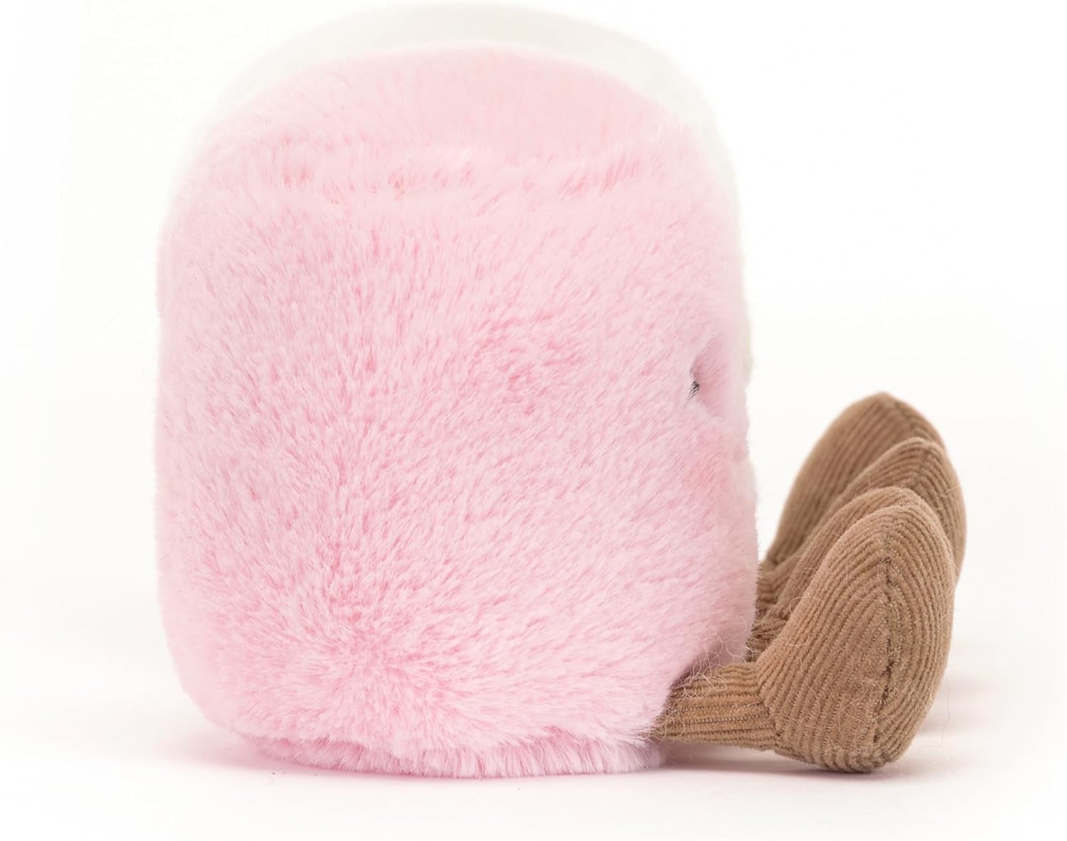 Jellycat Amuseables Pink and White Marshmallows Stuffed Toy, 3.5 inches
