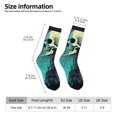 thumbnail image 2 of Logiee Cartoon Art Skull Print Adult Socks for Men & Women,Calf Socks, Ankle Socks,Boots Socks,Breathable Casual Sock,Unisex Crew Socks, 2 of 6