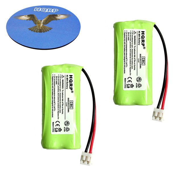 HQRP 2 pack Phone Battery compatible with ATT LUCENT / VTECH BT18433