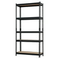 thumbnail image 1 of Heavy Duty Shelving 2000 Lbs Capacity, 5-Tier Adjustable Metal Storage Shelves Unit 48" W x 18" D x 72" H, Garage Industrial Utility Rack for Warehouse, Kitchen Pantry, Garage, 1 of 8