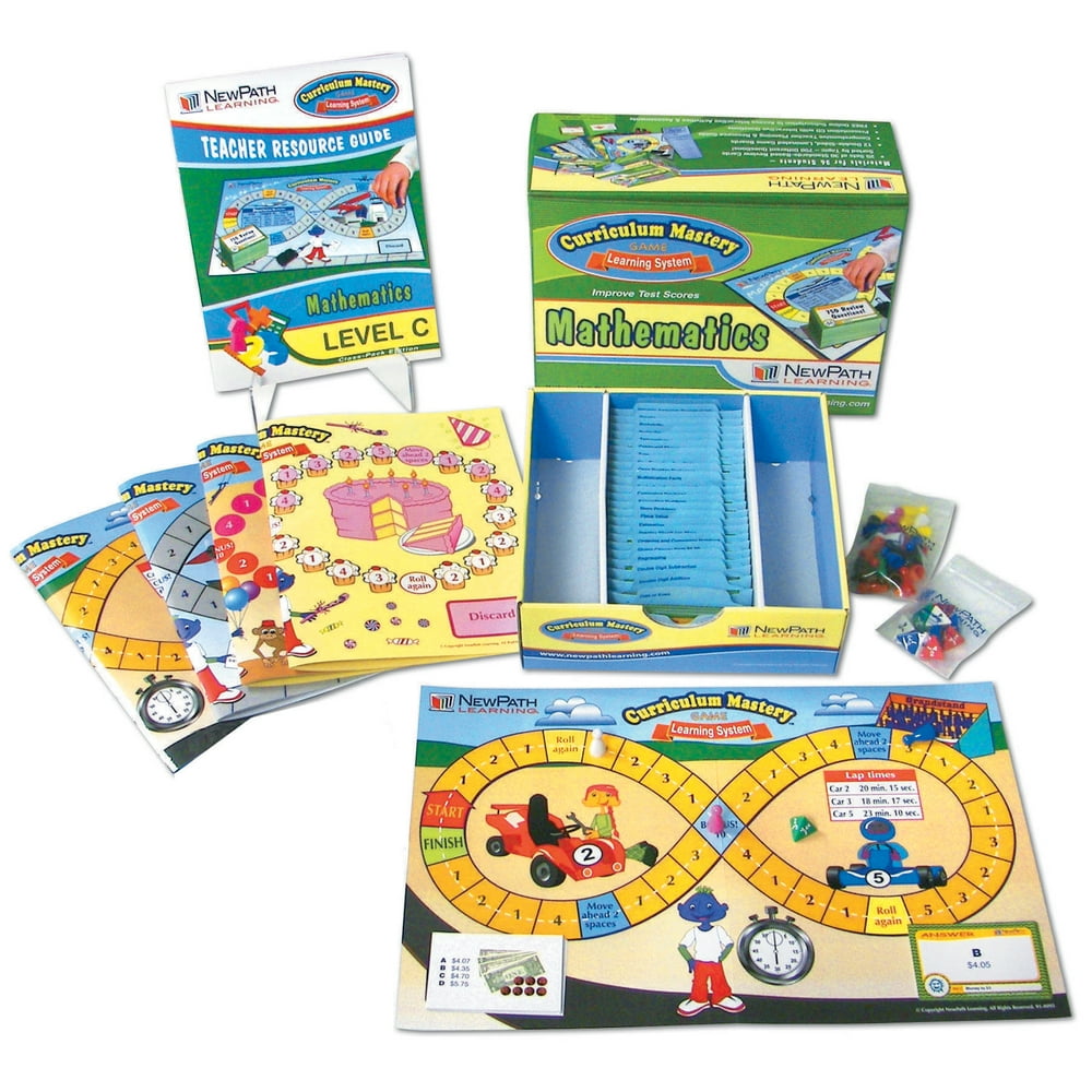 NewPath Learning Math Curriculum Mastery Game Grade 3, ClassPack