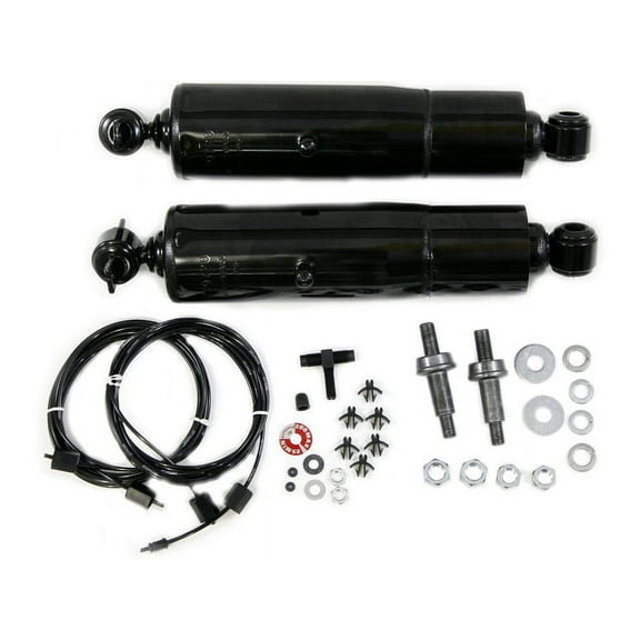 Rear Shock Absorber - Compatible with 1959 - 1985, 1994 - 1996 Chevy Impala 1960 1961 1962 1963 1964 1965 1966 1967 1968 1969 1970 1971 1972 1973 1974 1975 1976 1977 1978 1979 1980 1981 1982 1983