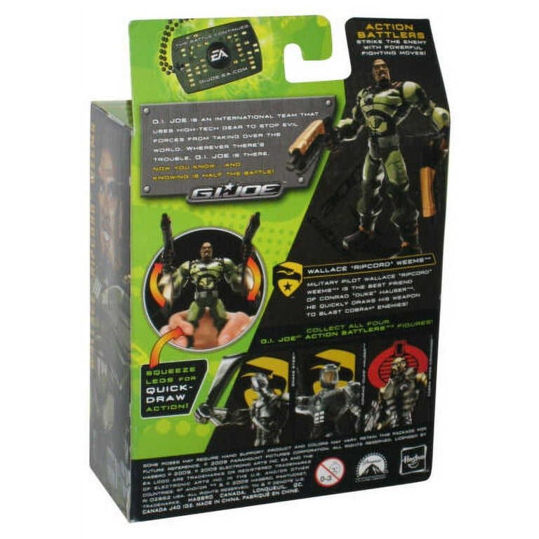 GI Joe Rise of Cobra Action Battlers Wallace Ripcord Weems Figure