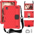thumbnail image 1 of Kids Case for Lenovo Tab 4 10, Kids Friendly Light Weight Non-Toxic EVA Shockproof Case with Handle Stand Strap, Shoulder Belt for Lenovo Tab 4 10.1 Inch Tablet 2017 (Model: TB-X304), 1 of 6