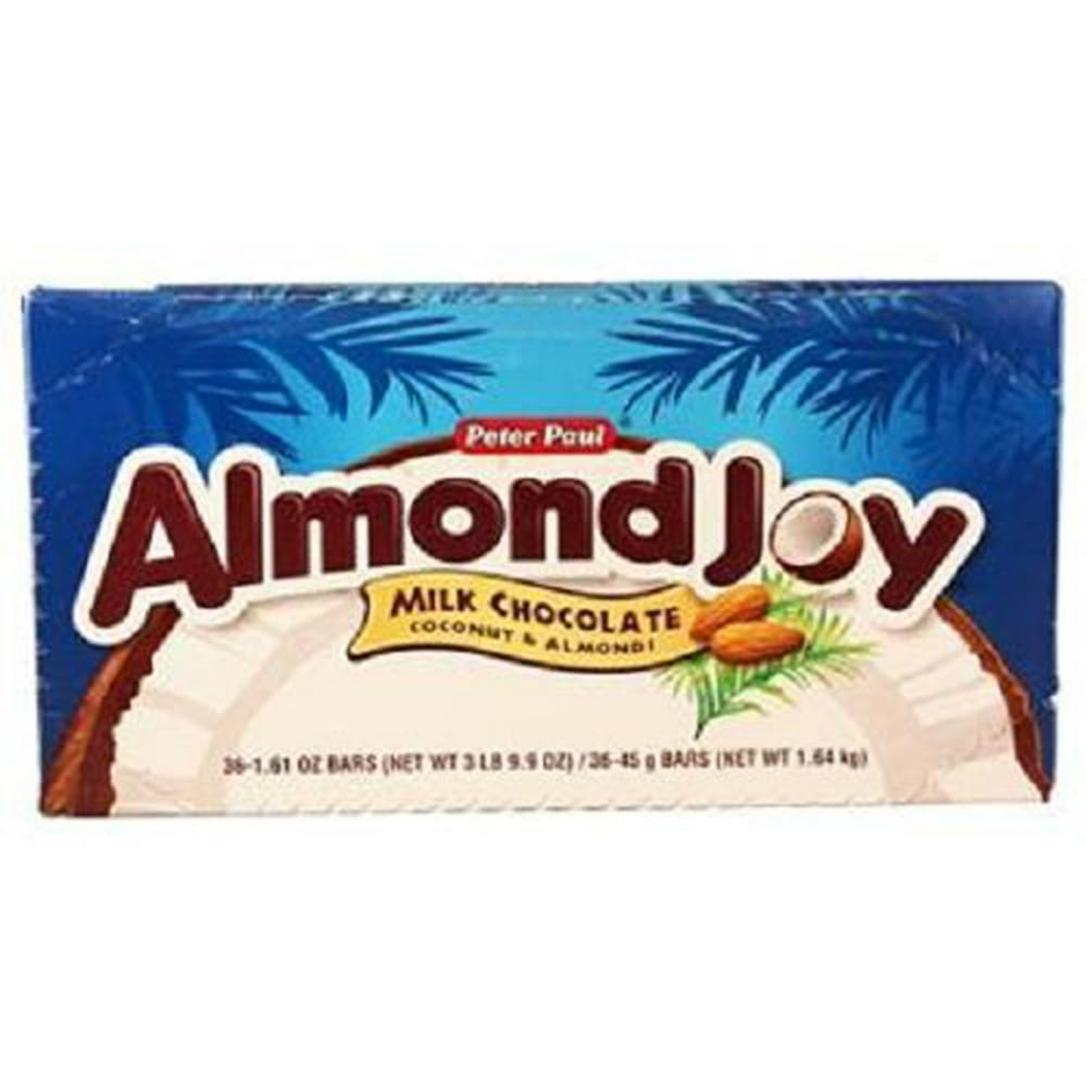 Product Of Almond Joy, Milk Coconut Chocolate Bar, Count 36 (1.61 oz