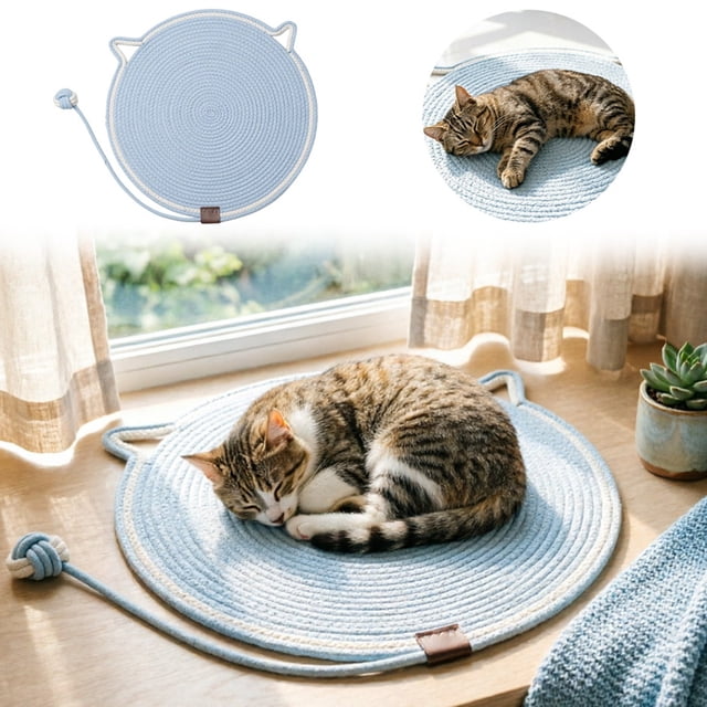 ZZHZGZ Canada Sale Cat Scratching Mat with Integrated Washable Bed for Cats
