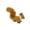 Brown, variant on Realistic Squirrel Plush Toy Figurine 10cm – Lifelike Fluffy Tail Miniature Animal Ornament, Cute Soft Nature Lover Gift, Desktop Shelf Car Decoration (1pcs)